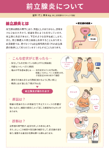 前立腺炎について