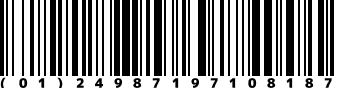 (01)24987197108187