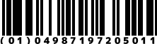 (01)04987197205011