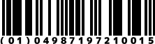 (01)04987197210015
