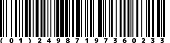 (01)24987197360233