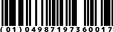 (01)04987197360017
