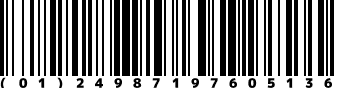(01)24987197605136