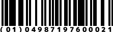 (01)04987197600021
