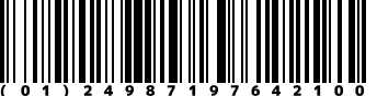 (01)24987197642100
