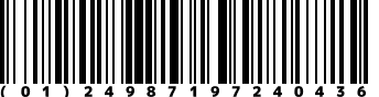 (01)24987197240436