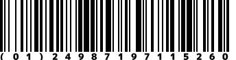 (01)24987197115260
