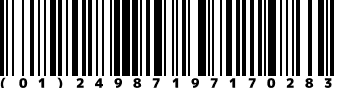 (01)24987197170283