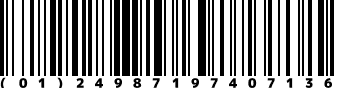 (01)24987197407136