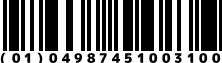 (01)04987451003100