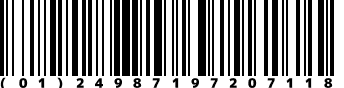 (01)24987197207118