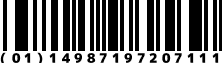 (01)14987197207111