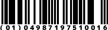 (01)04987197510016