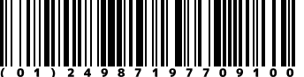 (01)24987197709100