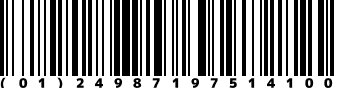 (01)24987197514100