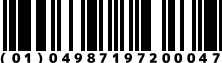 (01)04987197200047
