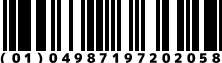 (01)04987197202058