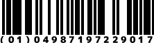(01)04987197229017